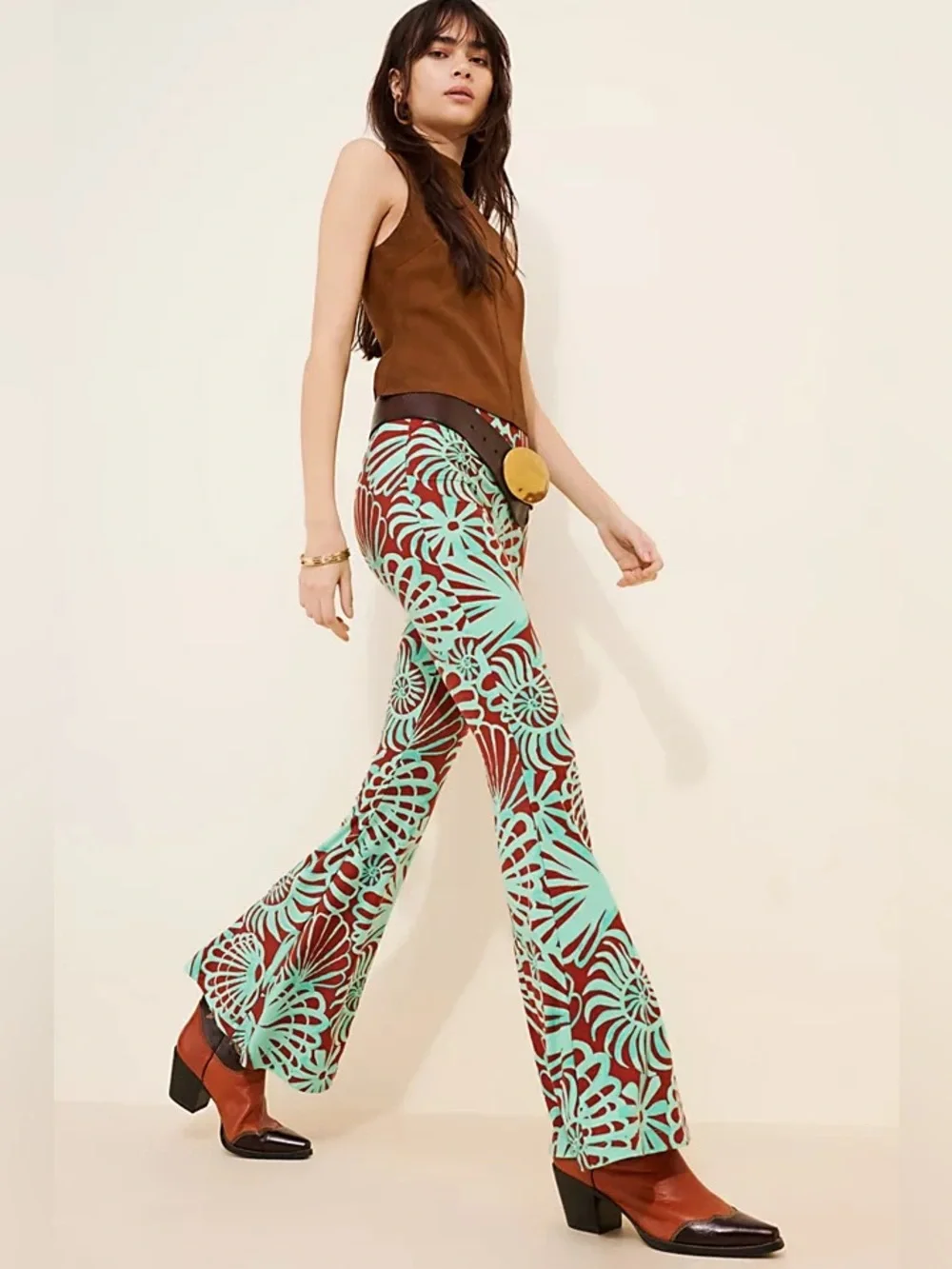 Free People vibrant aqua